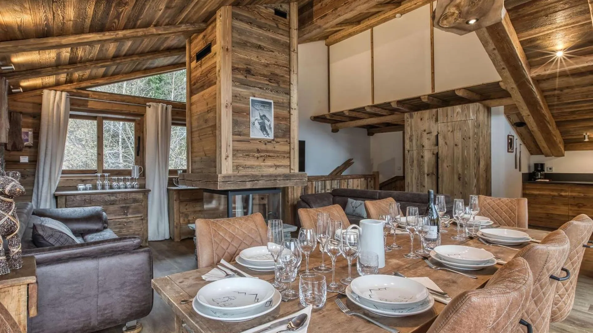 Chalet Spacieux Pres Des Pistes Avec Cheminee Et Wifi, Courchevel - Fr-1-631-224