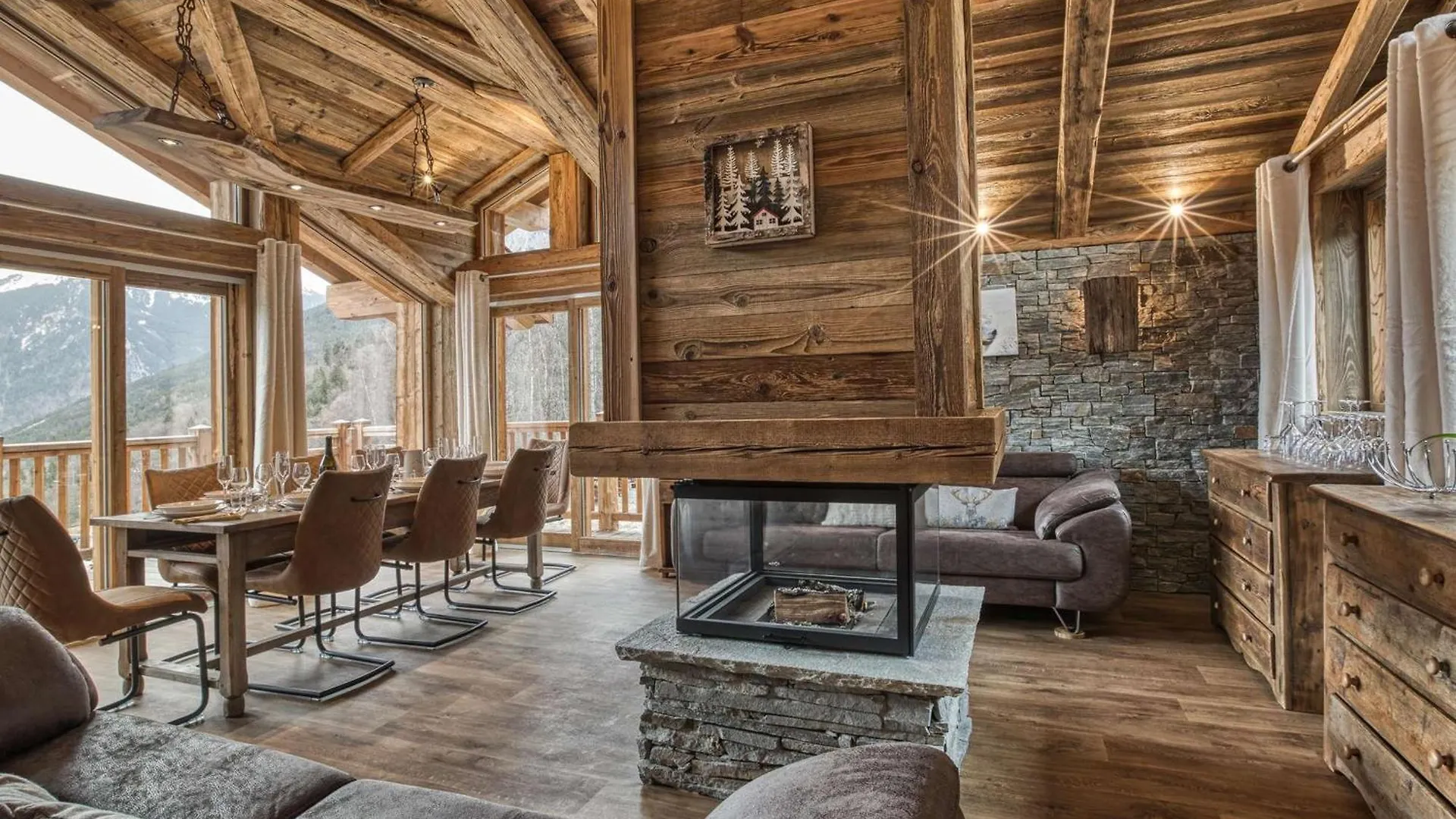 Chalet Spacieux Pres Des Pistes Avec Cheminee Et Wifi, Courchevel - Fr-1-631-224